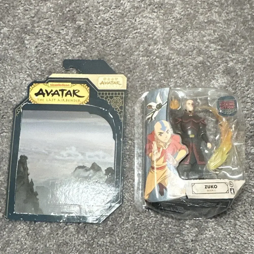 Jazwares Avatar: The Last Airbender Zuko Action Figure Kicking + Fire FX